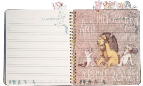 Where the Wild Things Are Tabbed Journal