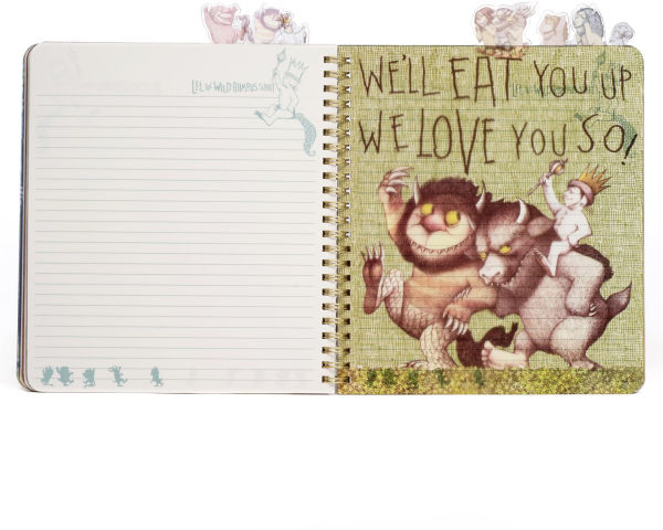 Where the Wild Things Are Tabbed Journal