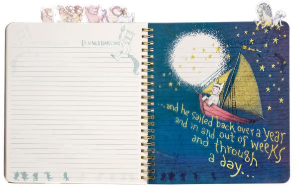 Where the Wild Things Are Tabbed Journal