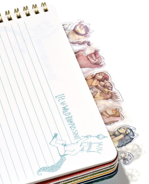Where the Wild Things Are Tabbed Journal