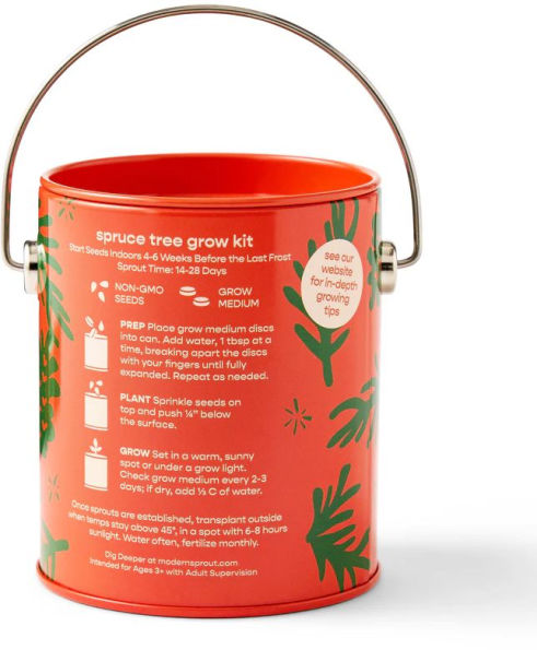 Rockin' Around Spruce Complimentary Color Grow Kit