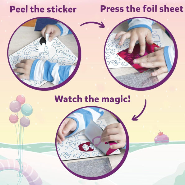Foil Fun Unicorns & Princesses