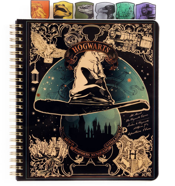Harry Potter Sorting Hat Tabbed Journal