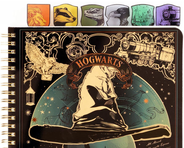 Harry Potter Sorting Hat Tabbed Journal