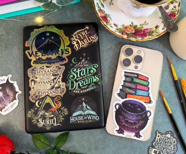 Court of Thorns and Roses Night Court Decal Pack ACOTAR