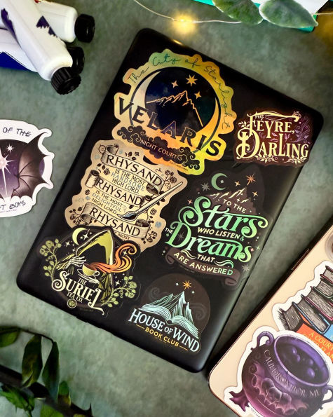 Court of Thorns and Roses Night Court Decal Pack ACOTAR