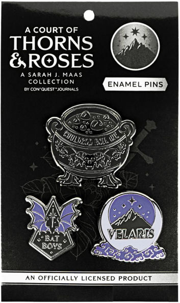 Court of Thorns and Roses Enamel Pin Set ACOTAR