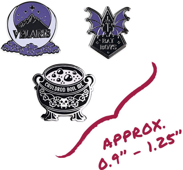 Court of Thorns and Roses Enamel Pin Set ACOTAR