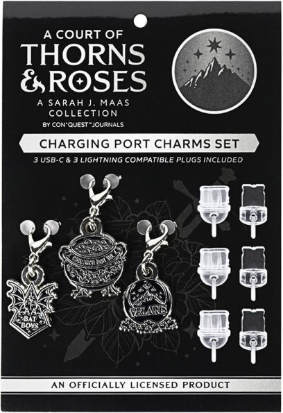 Court of Thorns and Roses Charging Port Charms ACOTAR