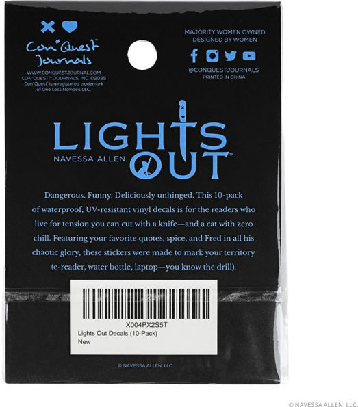 Lights Out Decal Pack 10 Count