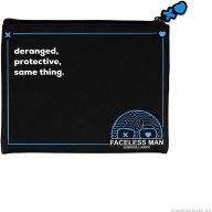 Lights Out Faceless Man Surveillance Pencil Pouch