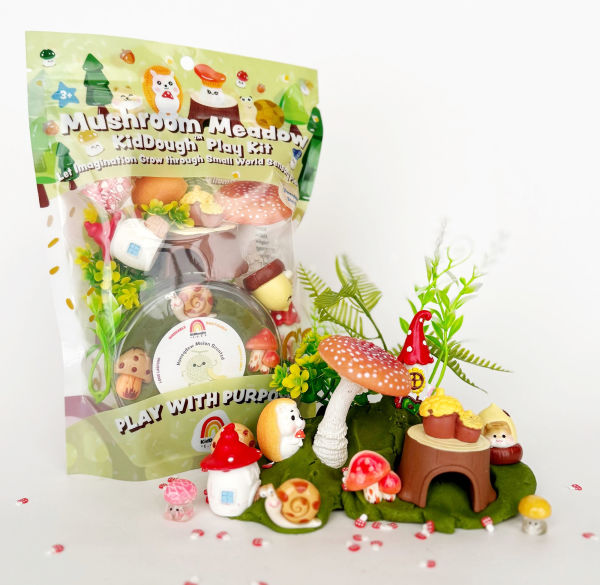 Mushroom Meadow KidDough Play Kit