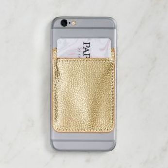 Gold Phone Pocket