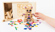 Title: Once Kids Eco-bricks Bamboo 90pcs + felt