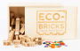 Alternative view 6 of Once Kids Eco-bricks Bamboo 90pcs + felt