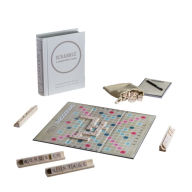 Title: Scrabble Linen Book Game