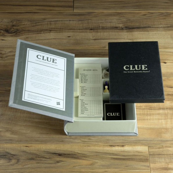 Clue Linen Book Game