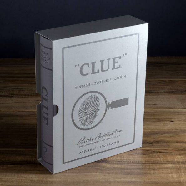 Clue Linen Book Game