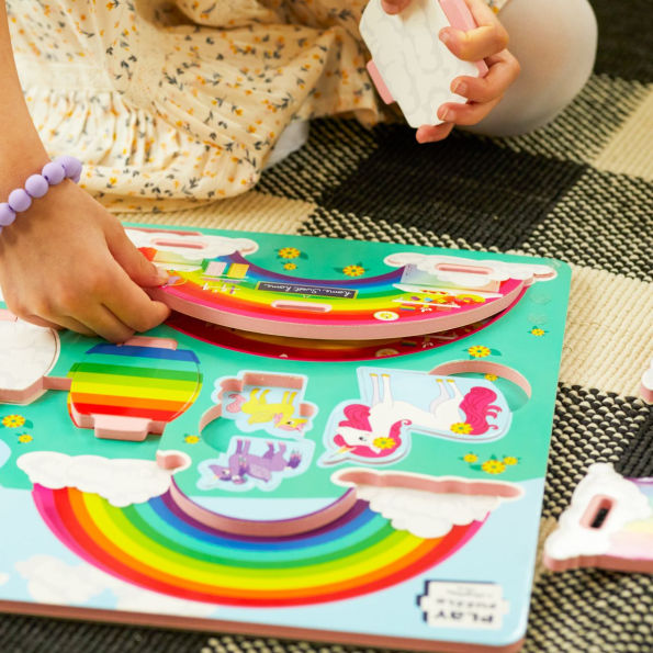Unicorn House Play Puzzle