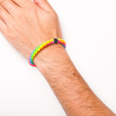Neon Make A Wish Foundation Lokai Bracelet Large Neon Make A Wish Foundation Lokai Bracelet Large