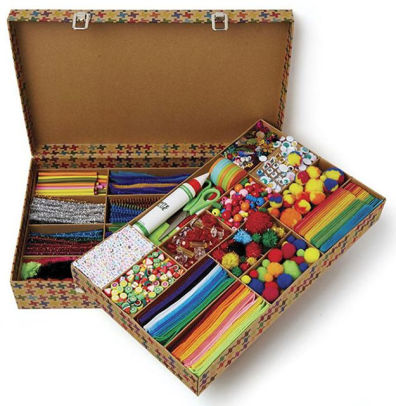 kid made modern arts and crafts library set