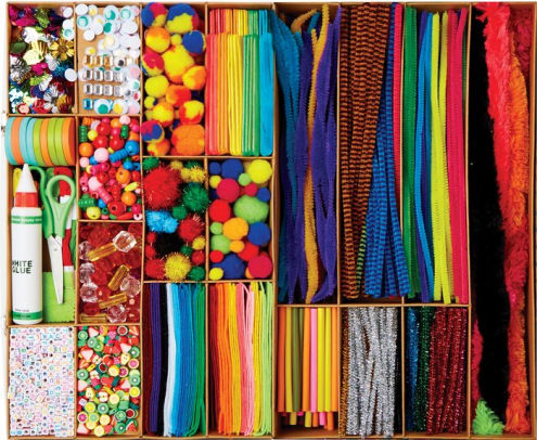 kid made modern arts and crafts library set