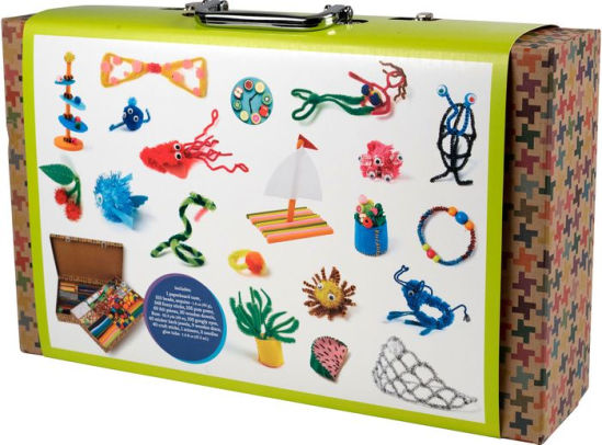 kid made modern arts and crafts library set