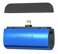 Title: Phonesuit PS-MICRO2-C2-BLU Flex XT Pocket Charger for iPhone - Blue