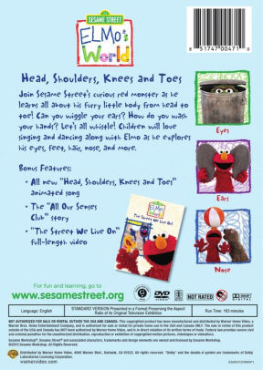 Sesame Street: Elmo's World - Head, Shoulders, Knees and Toes | DVD ...