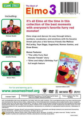 Sesame Street The Best Of Elmo Vol 3 Dvd Barnes Noble