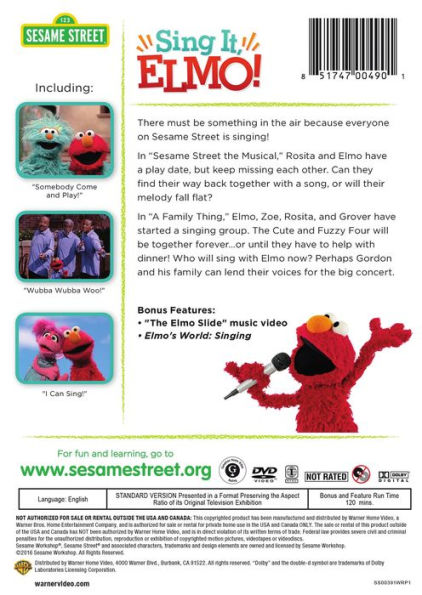 Sesame Street: Sing It, Elmo!