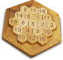 Alternative view 2 of True Genius Lo Shu Square Puzzle Wooden Brainteaser Puzzle