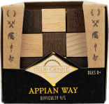 Alternative view 1 of True Genius Appian Way Puzzle Wooden Brainteaser Puzzle