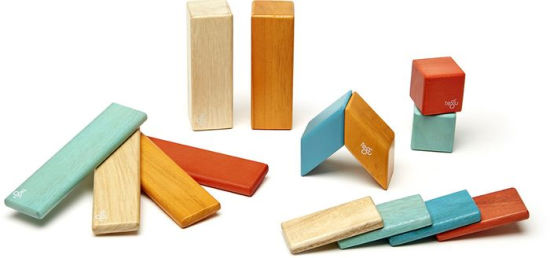 magnetic wooden block set