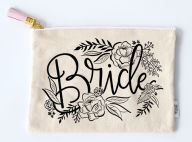 Title: Bride Zippered Pouch
