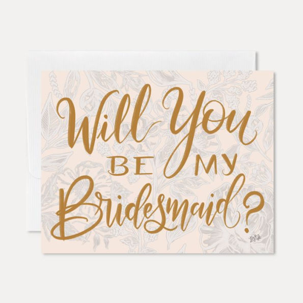 Will You Be My Bridesmaid & Maid Of Honor Card Set