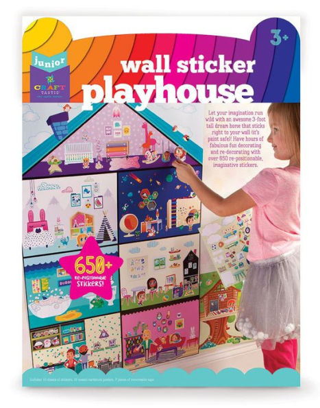 Craft-tastic Junior Wall Sticker Playhouse