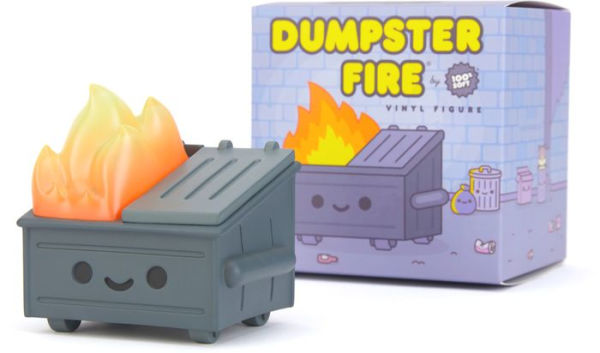 Green/Black for sale online Lil Dumpster Fire Vinyl Figure 