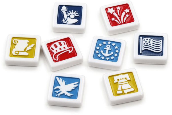 Patriotic Themed Bananagrams by Rena Nathanson and Abe Nathanson