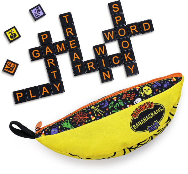 Halloween Themed Party Bananagrams by Rena Nathanson and Abe Nathanson