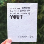 Alternative view 2 of Better Off Greeting Card