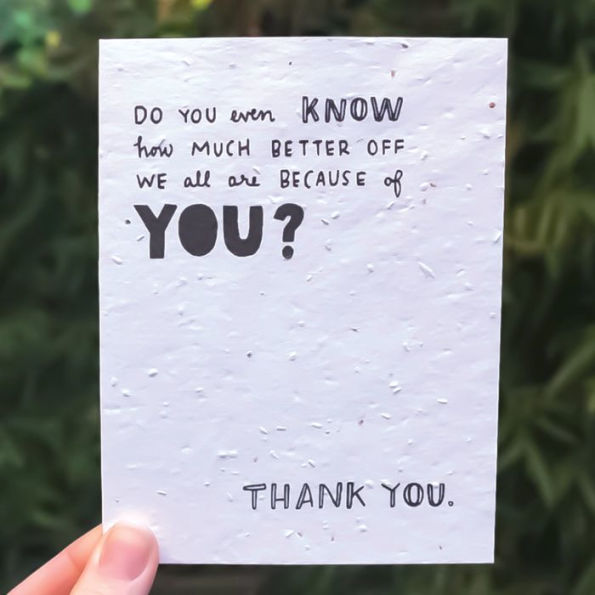Better Off Greeting Card