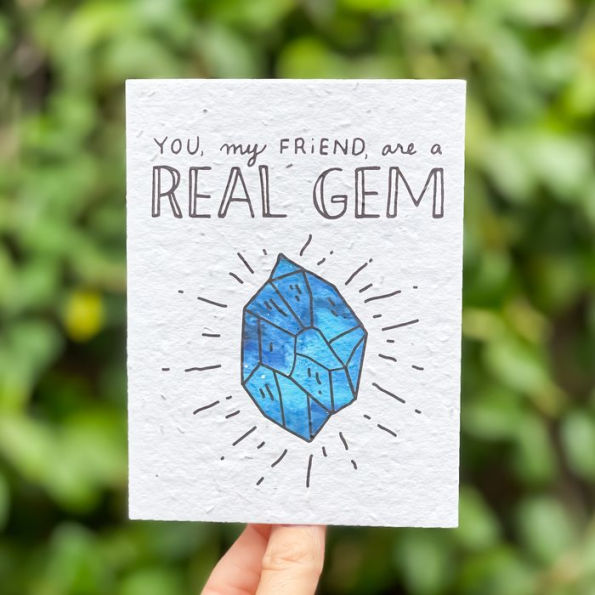 Gem Greeting Card