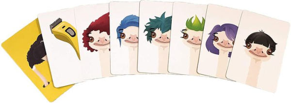 Over Under Ostrich Card Game