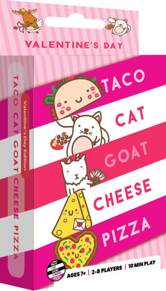 Taco Cat Goat Cheese Pizza Valentines Edition by Dave Campbell (II)