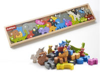 Alternative view 11 of Animal Alphabet Parade Wooden Puzzle