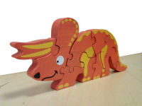 Alternative view 3 of Dinosaur Skeleton Puzzle - Triceratops