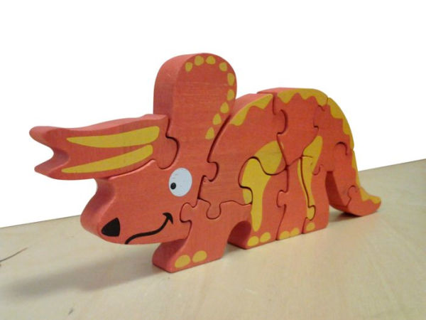 Dinosaur Skeleton Puzzle - Triceratops