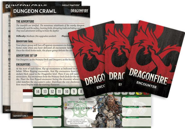 DragonFire D&D Deckbuilding Game