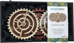 Alternative view 1 of Constantin Wooden Brainteaser Puzzle - Double Trouble